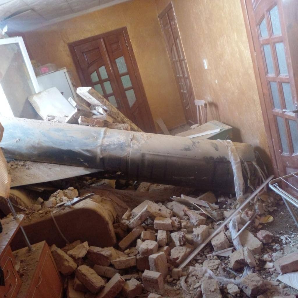 Украинская ракета ЗРК С-300 поразила жилой дом В Ивано-Франковске