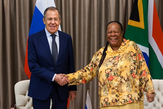 Министры иностранных дел России и ЮАР