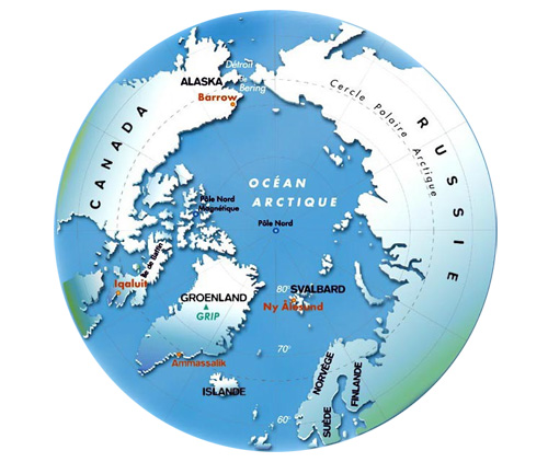 Шпицберген (Svalbard – нор.) прямой визави о. Врангеля на востоке