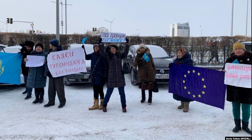 «Европейские митинги» казахов