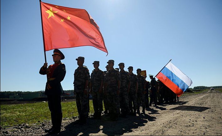Российско-китайские военные учения