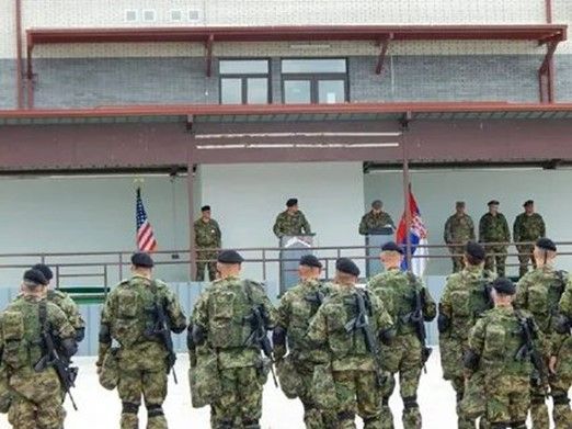 Военные Сербии и США – в едином строю