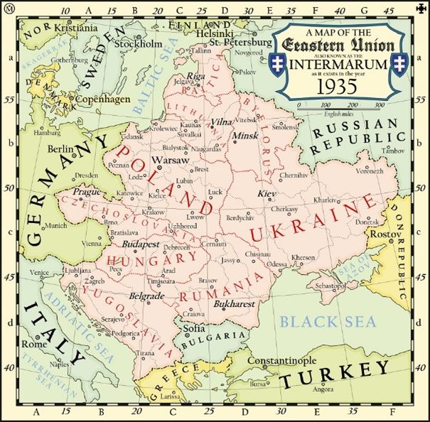 В Польше рисуют «альтернативные карты» с планами на прошлое