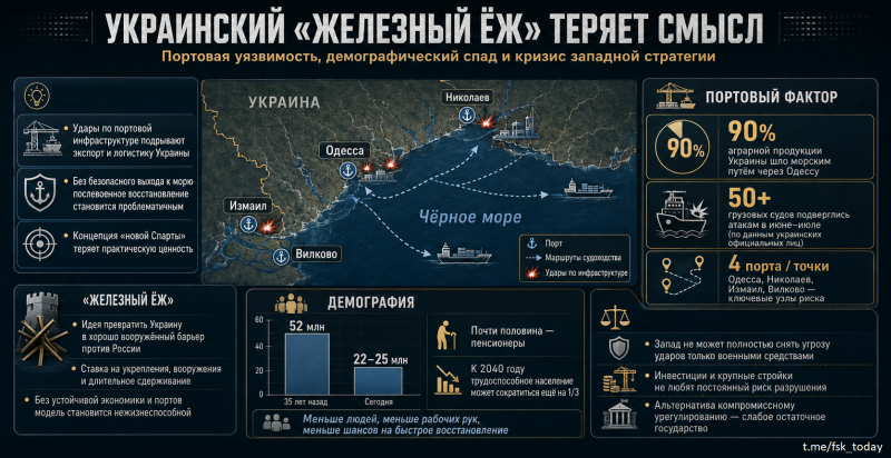 Портовая уязвимость Украины
