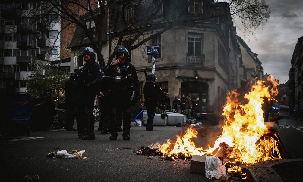 протесты сенегальцев во Франции