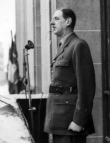 Выступление Де Голля 8 октября 1943 г. в Аяччо (Корсика)