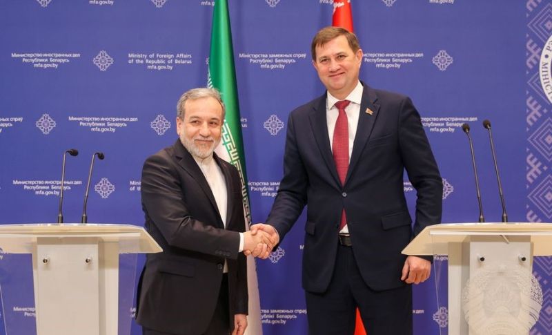 Министры иностранных дел Белоруссии и Ирана, Минск, 15 декабря 2025 г.