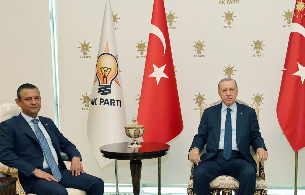 Встреча Р. Эрдогана с О. Озелем