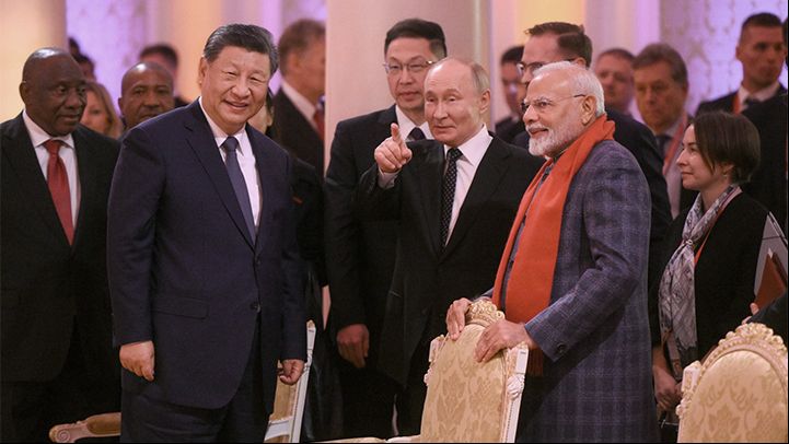 Си Цзиньпин – В. Путин – Н. Моди