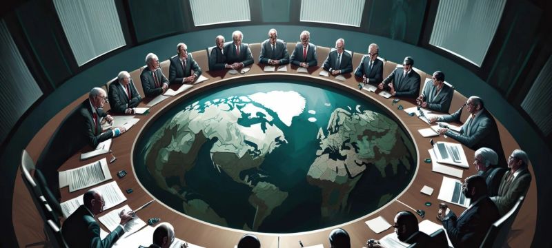 Некоторые вольные представления ИИ о том, как «закулиса» правит миром