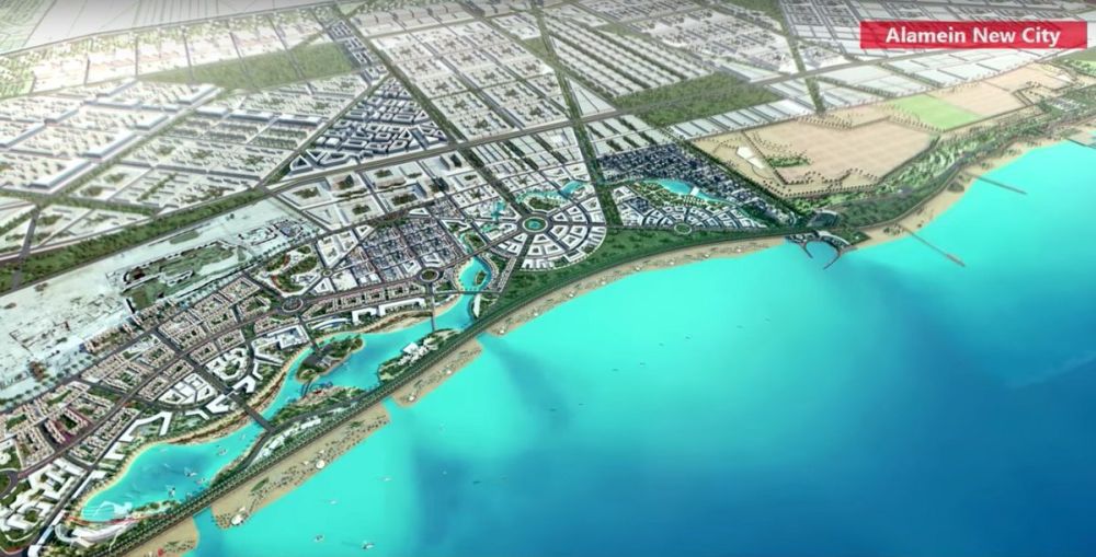 Проект Нью аль-Аламейна на Средиземном море близ Александрии