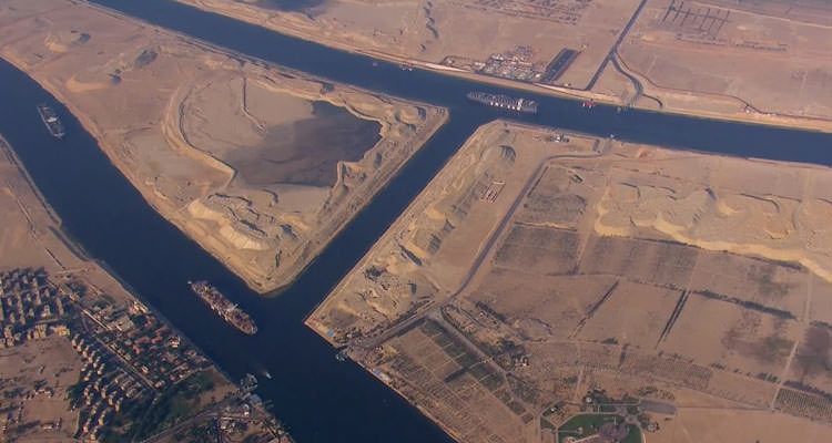 Новый облик Суэцкого канала