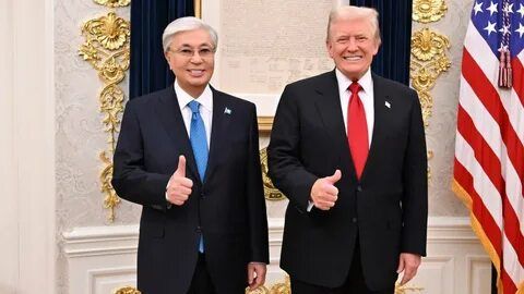 К. Токаев прибыл в США для встречи с Д. Трампом