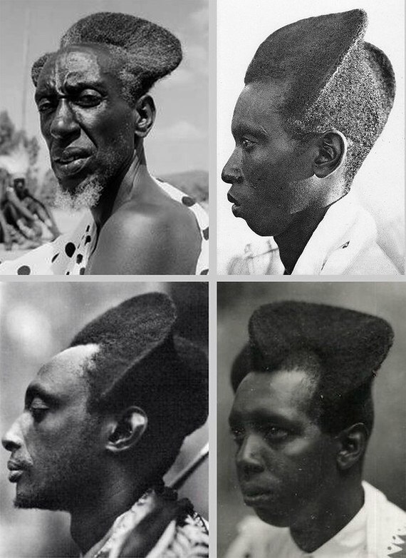 Традиционные причёски руандийских тутси