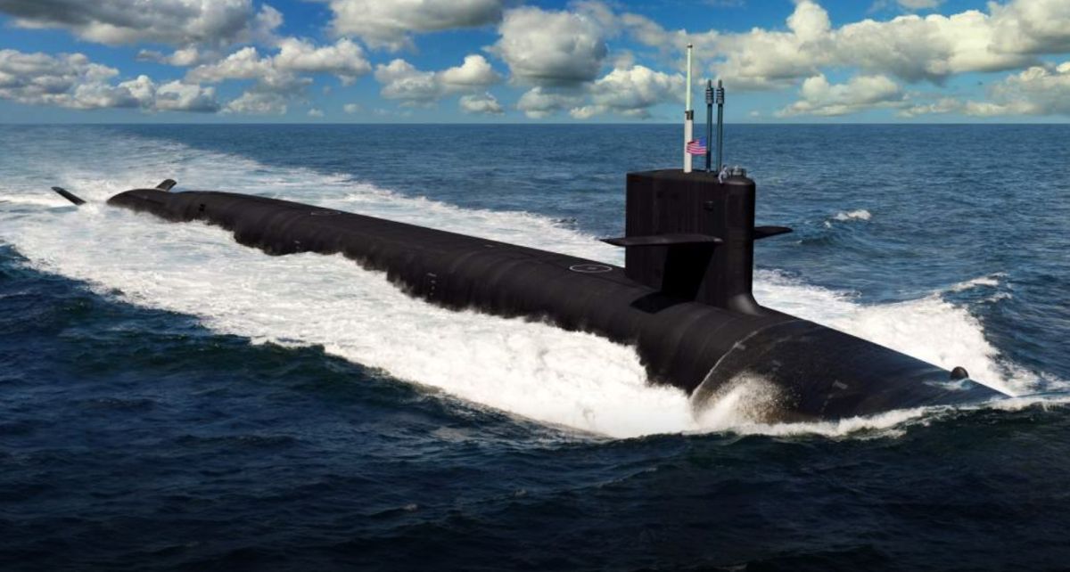 Перспективный подводный ракетоносец США класса «Колумбия»