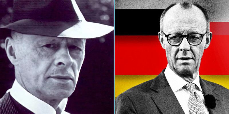 Дед нынешнего канцлера Германии Фридриха Мерца –  Йозеф Пауль Совиньи был обершарфюрером НСДАП