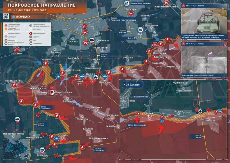 Специальная военная операция ВС РФ и события на Украине 27 декабря, день