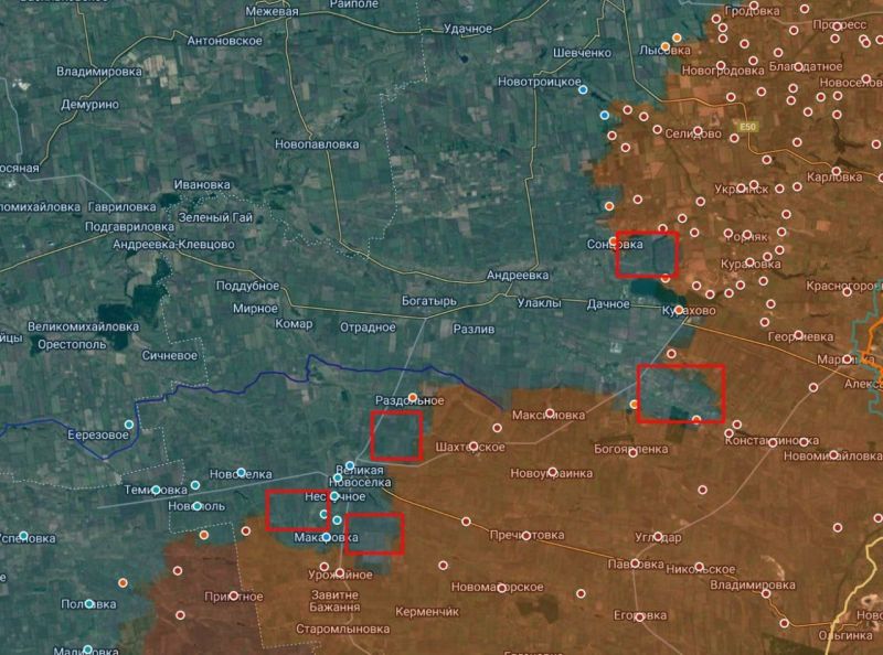 Специальная военная операция ВС РФ и события на Украине 23 ноября, вечер