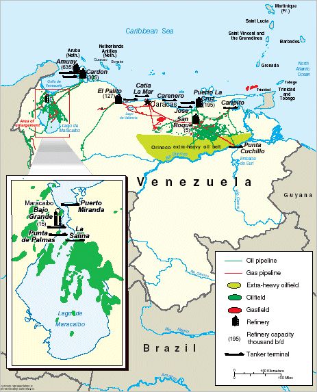 Энергетические ресурсы Венесуэлы