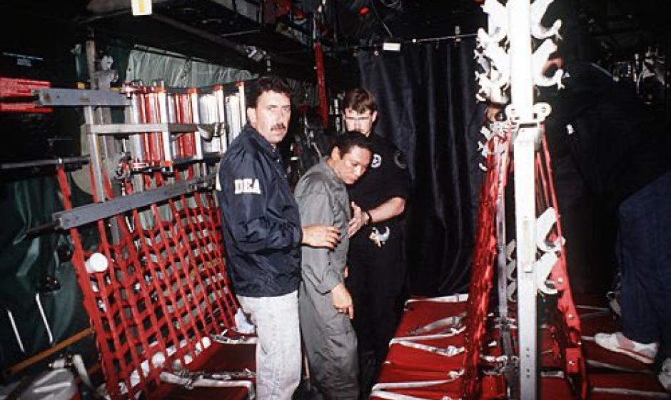 Арестованный американцами Норьега из Панамы