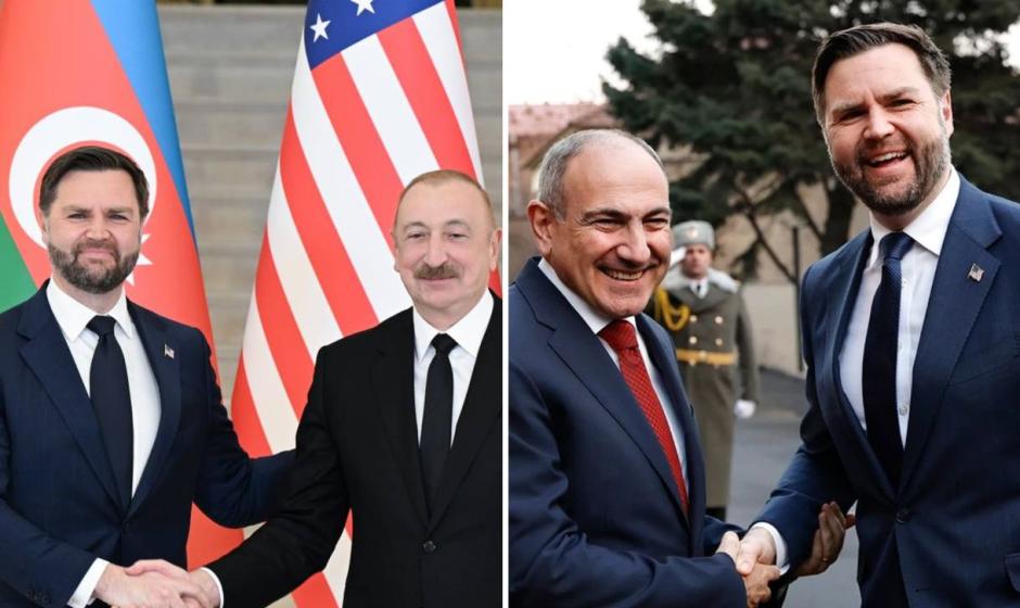Побывавший в Армении и Азербайджане вице-президент США Джей Ди Вэнс плотно вовлечён в дела Кавказа