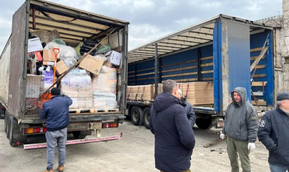 в Мариуполь прибыла очередная гуманитарная помощь, источник Телеграм-канал Мариуполь Наш