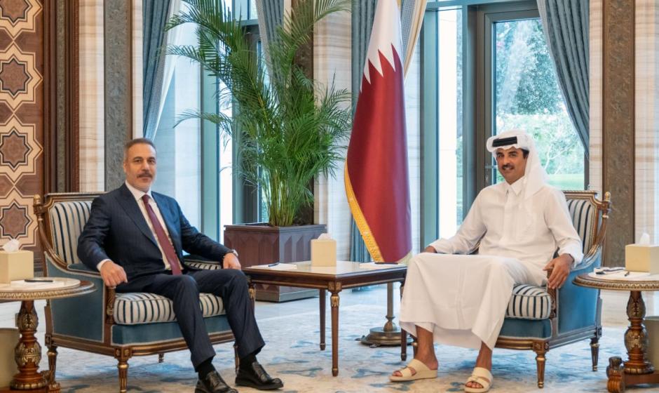 Министр иностранных дел Турции Хакан Фидан провёл переговоры в Катаре