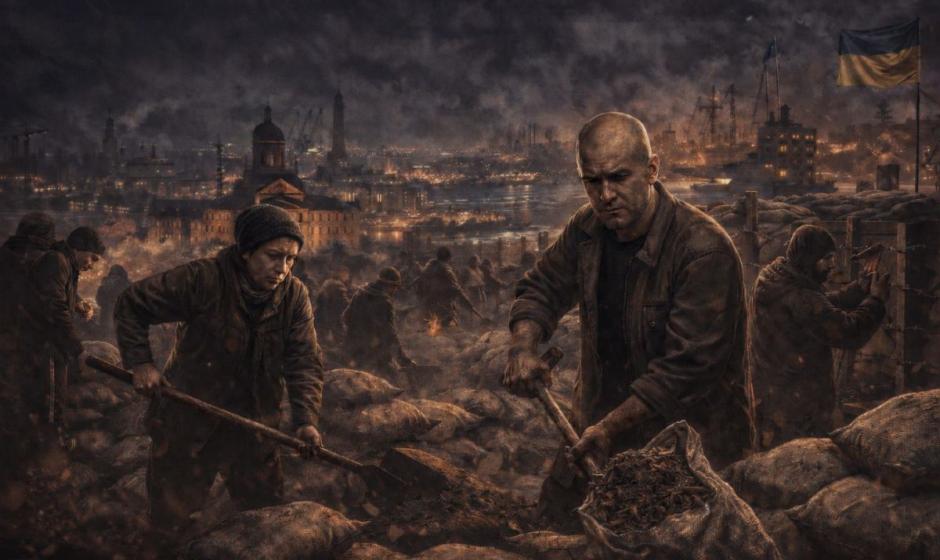 «Arbeit macht frei», или Зеленский превращает Украину в страну-концлагерь