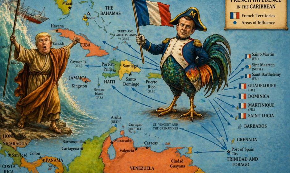 Париж «допускает» французскую восточно-карибскую Мартинику в Карибское сообщество (CARICOM), развивая отношения и с Кубой. Параллельно с призывами Сообщества к США воздержаться от блокады и интервенции на Кубе.