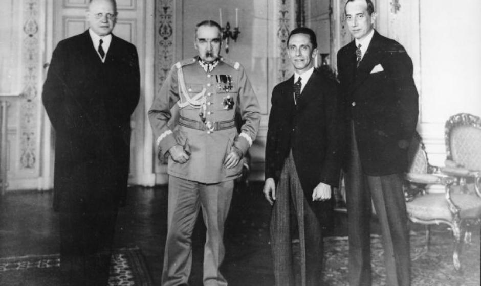 встреча 15 июня 1934 года в Варшаве между маршалом Пилсудским и Йозефом Геббельсом