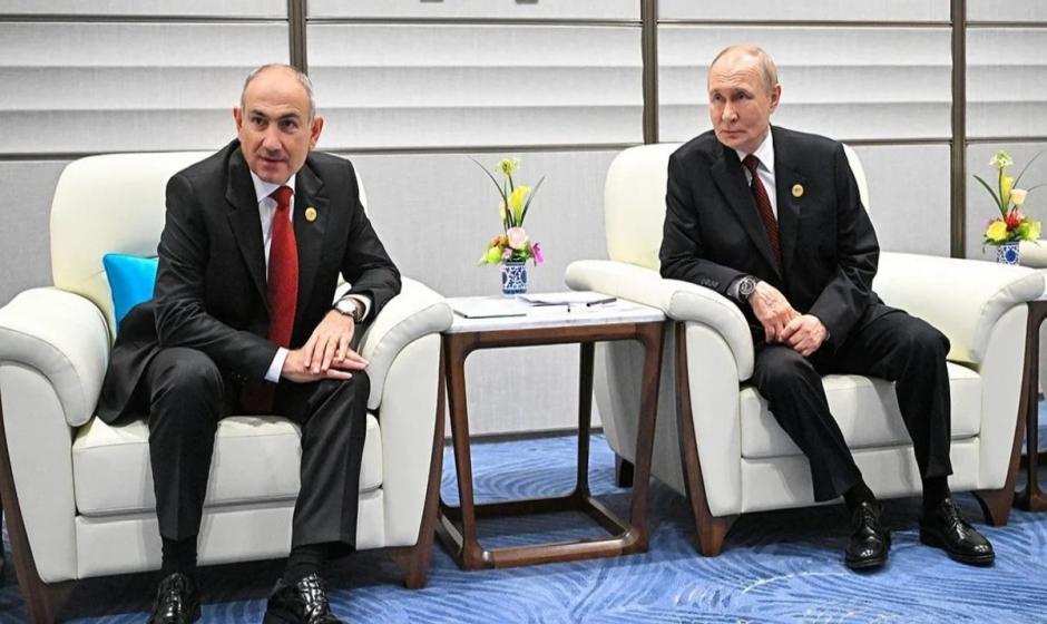 Никол Пашинян и Владимир Путин ведут откровенный разговор
