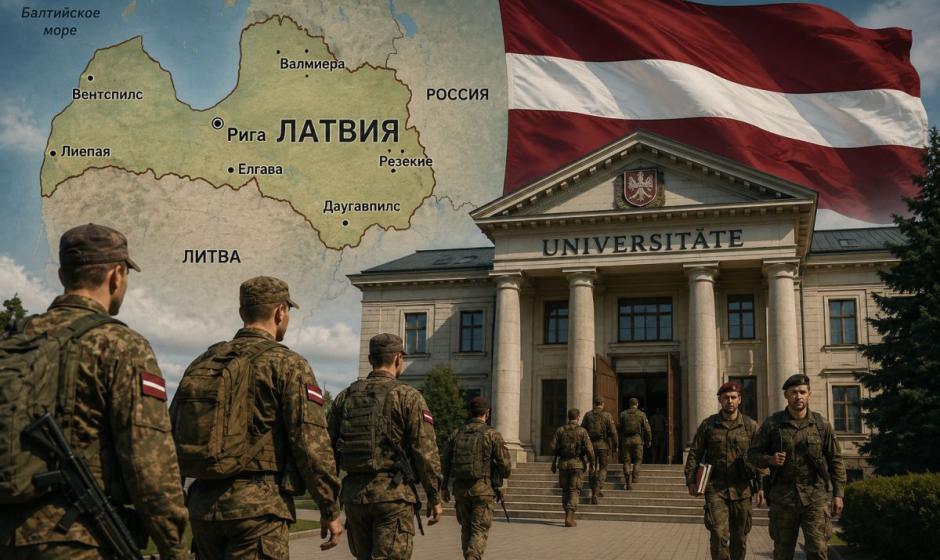 Места в латвийских вузах стали заполнять прошедшие службу государственной обороны солдаты. 