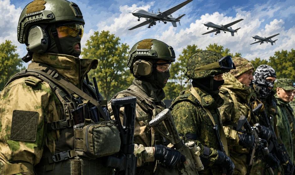 В Минске формируют ударную бригаду Сил специальных операций у границ с Украной