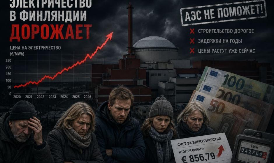 Финляндия прощается с дешёвым электричеством