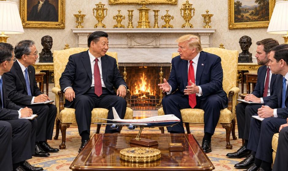 Председатель КНР Си Цзиньпин и президент США Трамп достигли согласия по восьми пунктам.