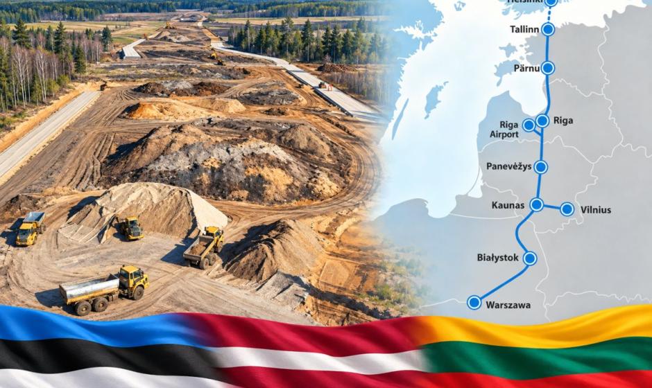 Страны Балтии договорились о продлении срока первого этапа железнодорожного проекта Rail Baltica до 2034 года, сообщил журналистам премьер-министр Андрис Кулбергс.