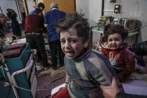 Как и прежде, в антисирийской пропаганде широко используются дети