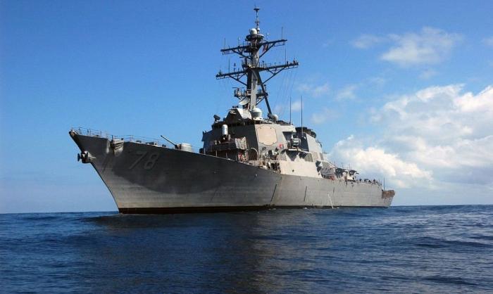 Ракетный эсминец USS Donald Cook с "Томагавками" на борту приблизился к сирийским берегам в Восточном Средиземноморье