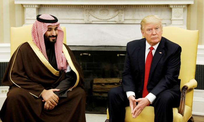 Побывавший в марте в Штатах с двухнедельным визитом, наследный принц Мухаммад бин Салман Аль Сауд обсуждал с Дональдом Трампом даже то, «как заставить Россию заплатить» за её действия в Сирии и за поддержку Ирана.