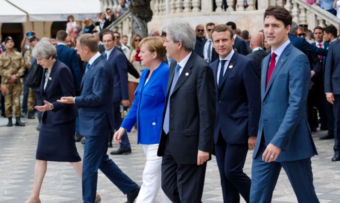 G7, международный форум руководителей ведущих капиталистических стран (Великобритании, Германии, Италии, Канады, США, Франции и Японии), может стать анахронизмом. Встреча в Ла-Мальба будет проходить на фоне резко обострившихся противоречий.