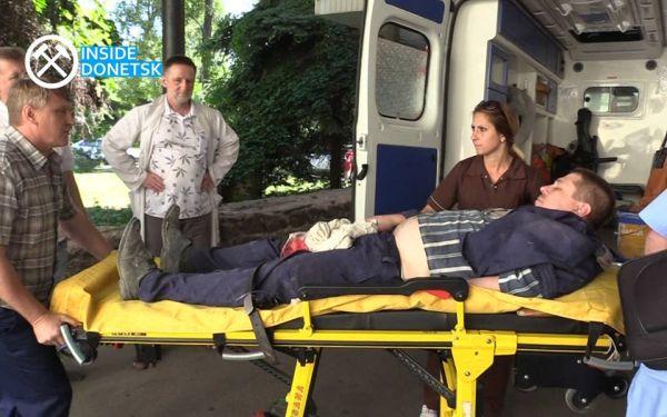 В Куйбышевском районе Донецка в результате обстрелов ВСУ получили ранения рабочие
