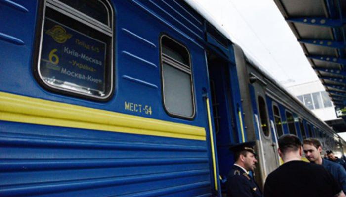 Поезд Киев-Москва