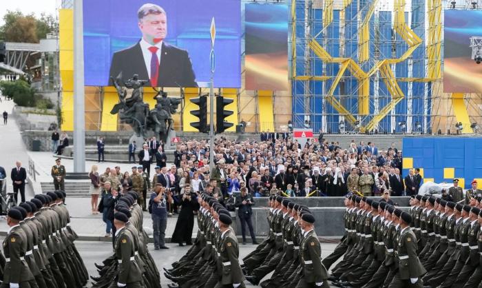 Парад в Киеве на день независимости 24 августа 2018 года