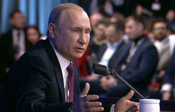 Владимир Путин отвечает на вопросы журналистов. Большая пресс-конференция-2018