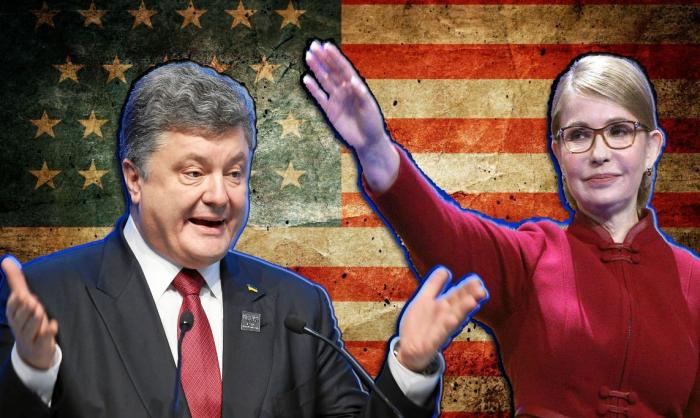 Порошенко и Тимошенко следуют в фарватере американской игры на Украине