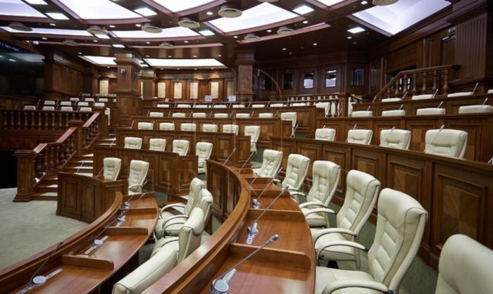 Пустой парламент Республики Молдова