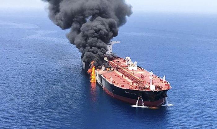 нападение на танкер в Оманском заливе