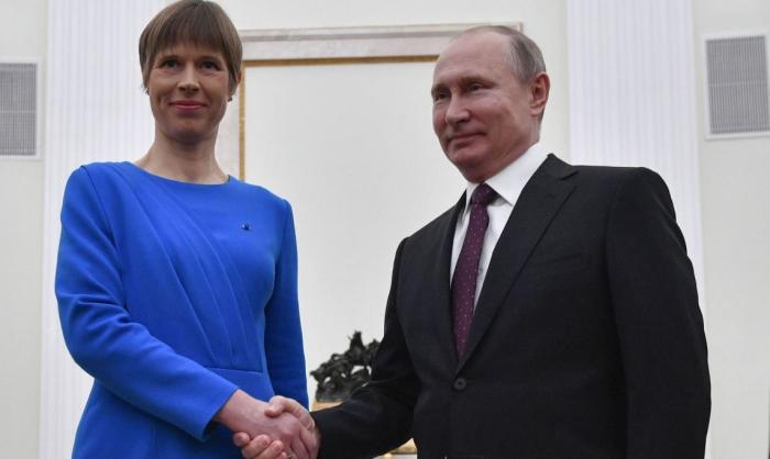Президенты России и Эстонии
