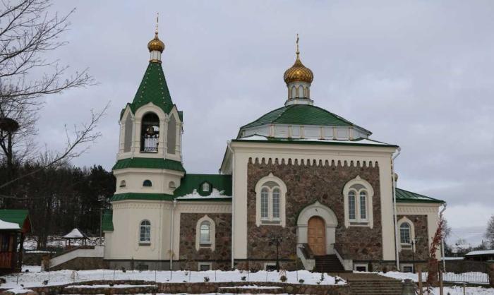 Покровская церковь в деревне Вишнево, Воложинский район Минской области