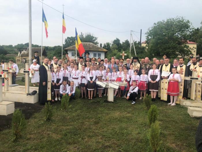 В селе Стойканы Сорокского района Республики Молдова открыт монумент на месте погребения 78 румынских солдат